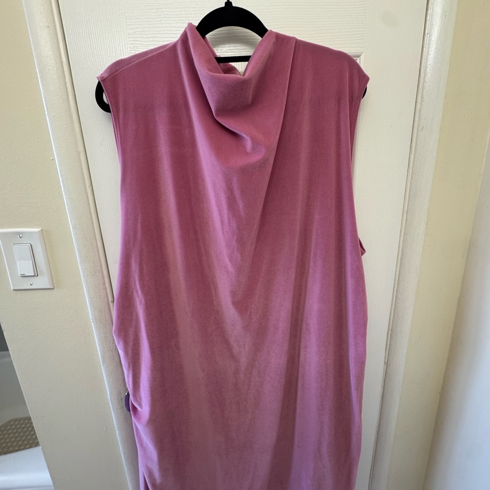 A New Day Pink Cowl Neck Top